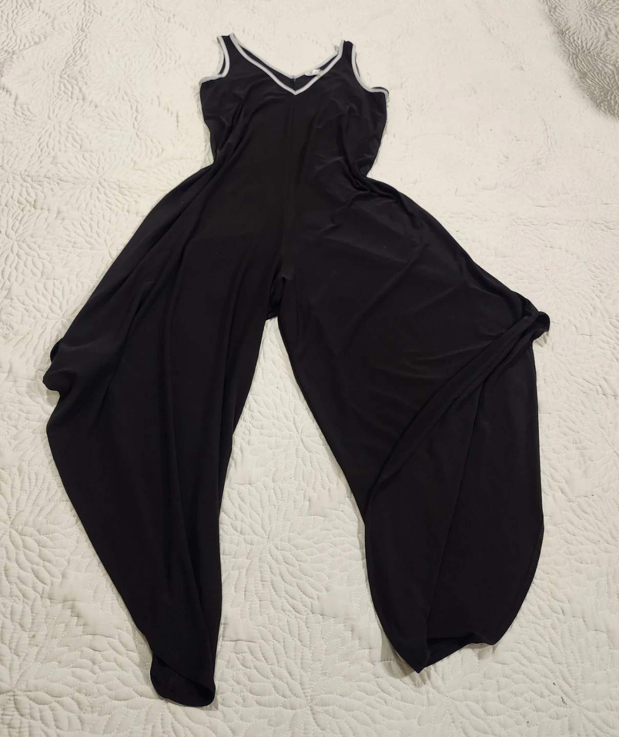 Dressbarn Black Wide Leg Jumpsuit