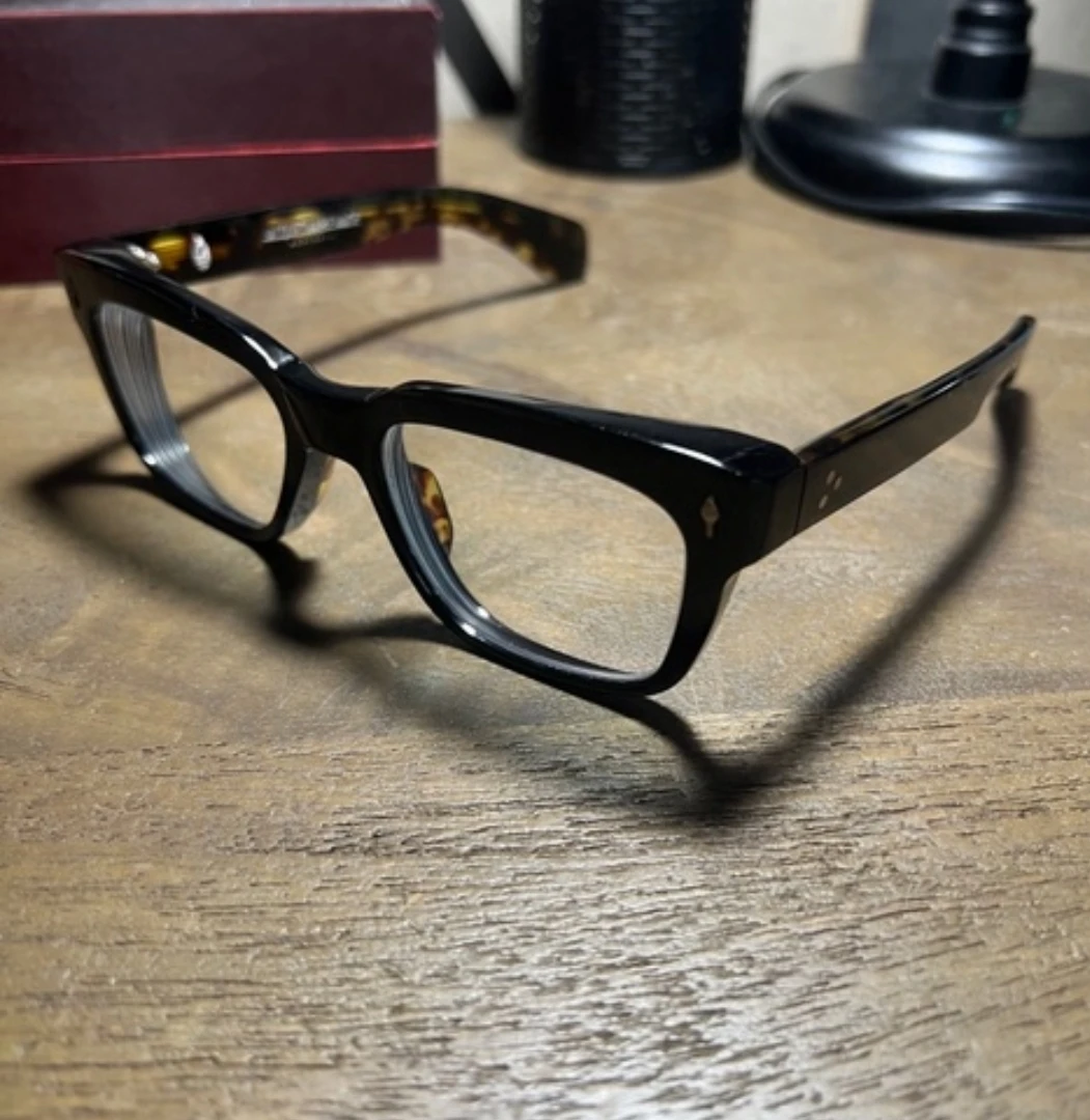 Jacques Marie Mage Molino Black Acetate Glasses - photo 2