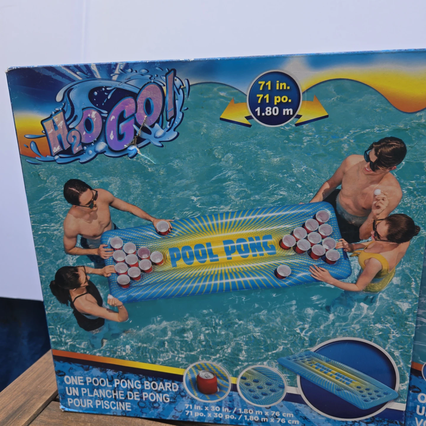 2 inflatable pool party game toys - photo 3