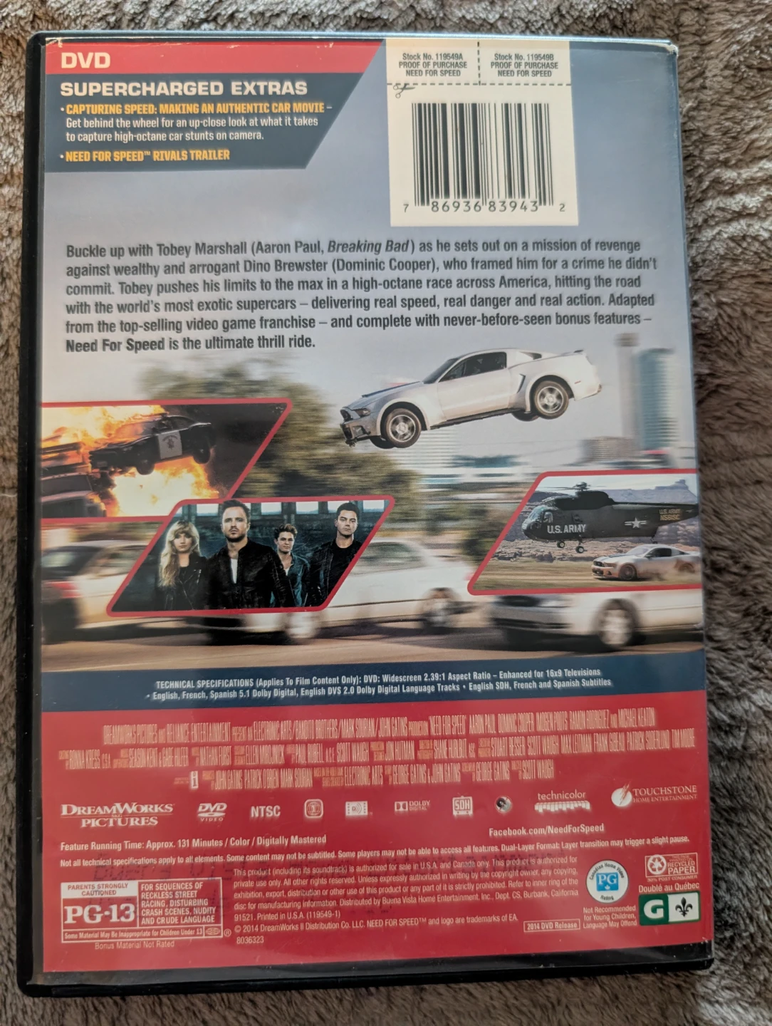 Need For Speed DVD - photo 2