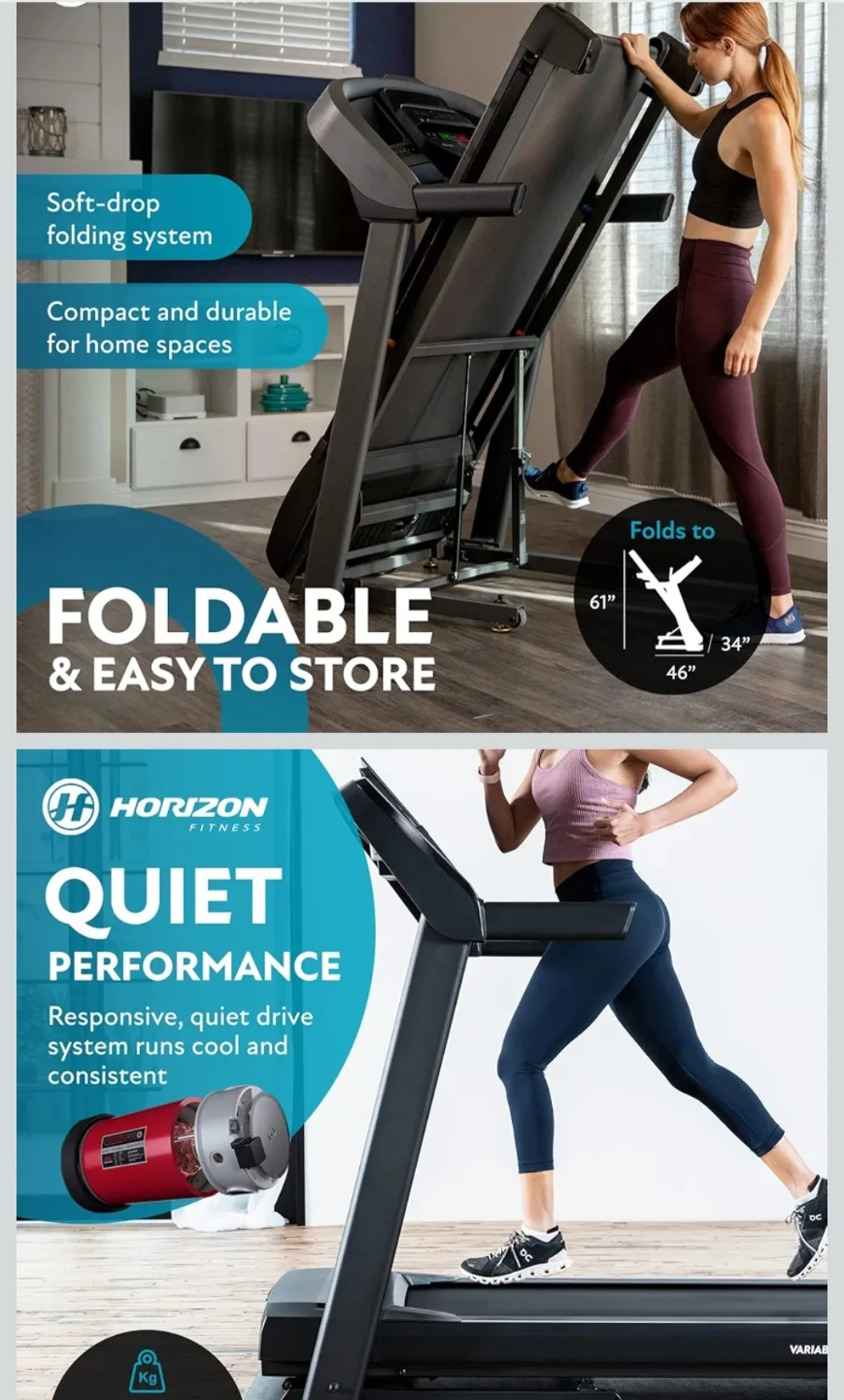 Horizon Fitness Treadmill - photo 3