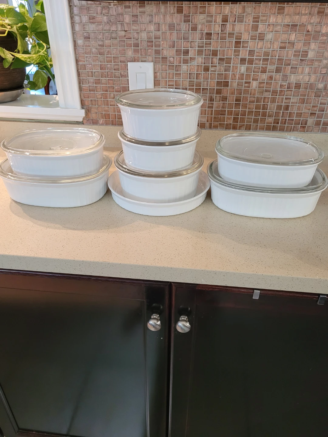 Corning ware French white