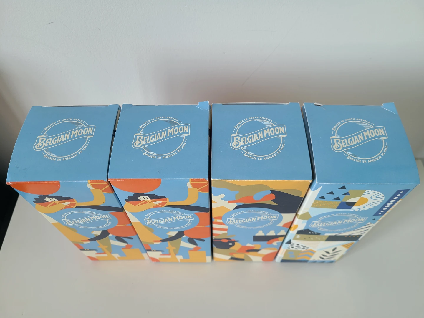 Limited Edition Belgian Moon Beer Glasses - Set of 4 - photo 4