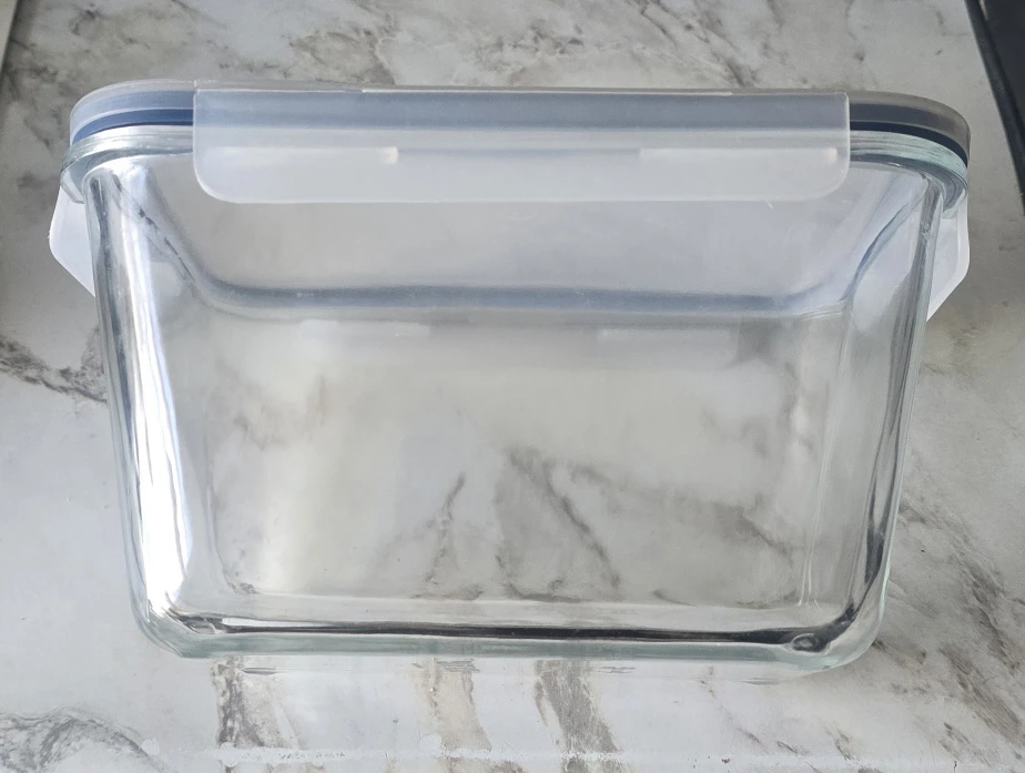 Glass Food Storage Container with Lid