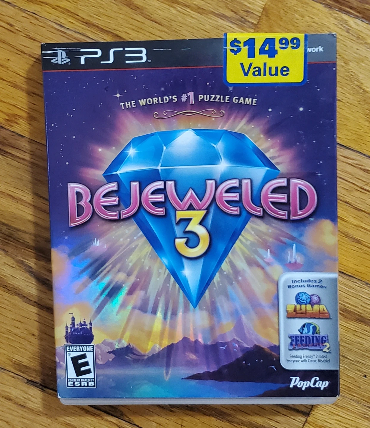 Bejeweled 3 PlayStation 3 PS3 Video Game