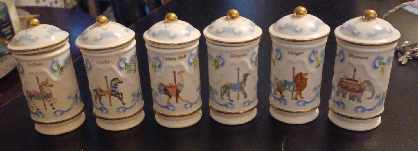 Lenox Spice Jar Carousel
