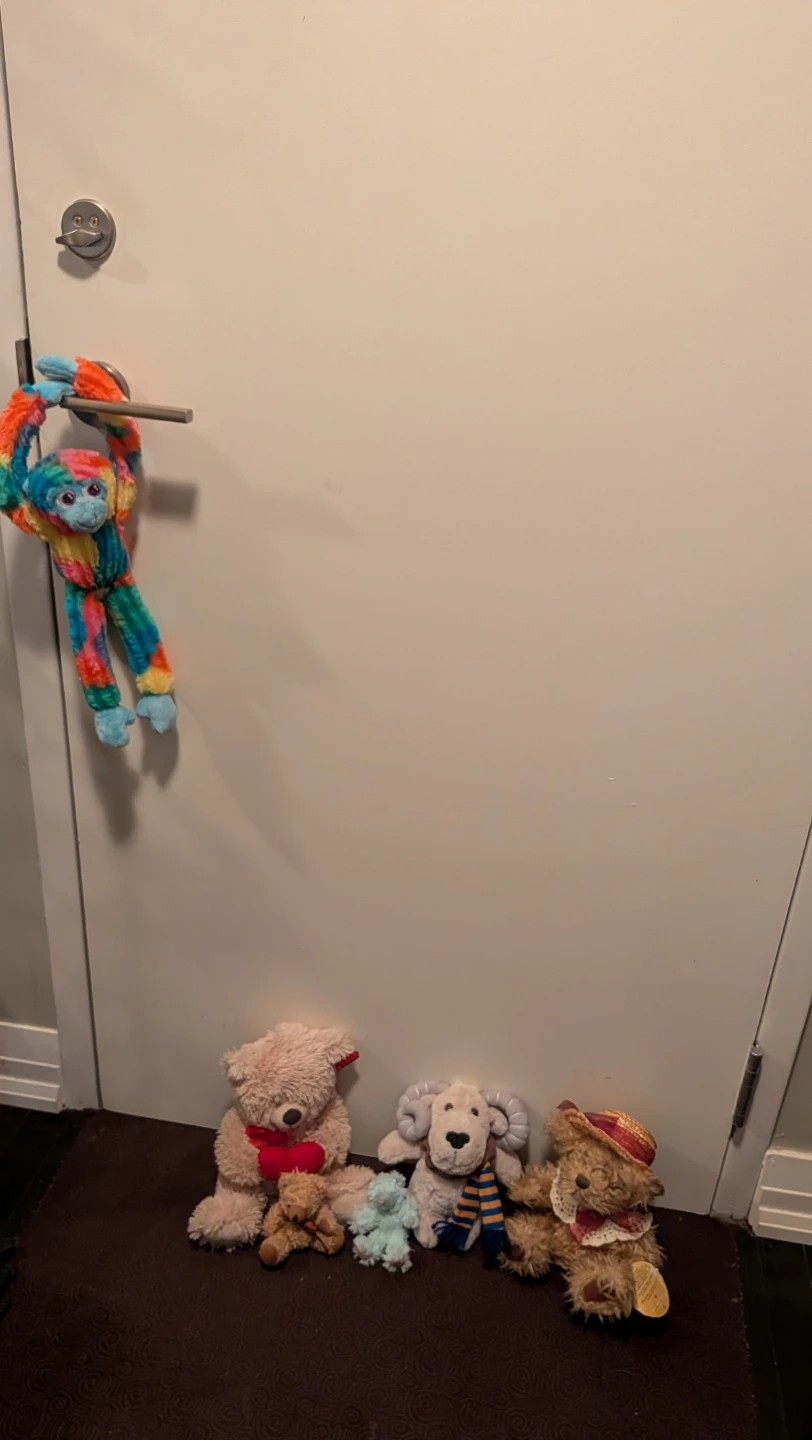 Bundle of 6 Stuffed Animals - Teddy Bears & Monkey