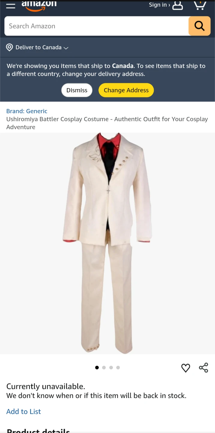 Ushiromiya Battler Cosplay. When they cry series