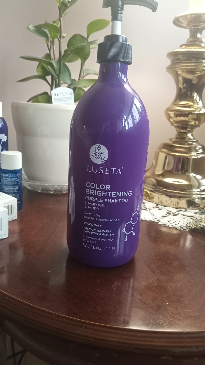 LUSĒTA Color Brightening Purple Shampoo - 1L