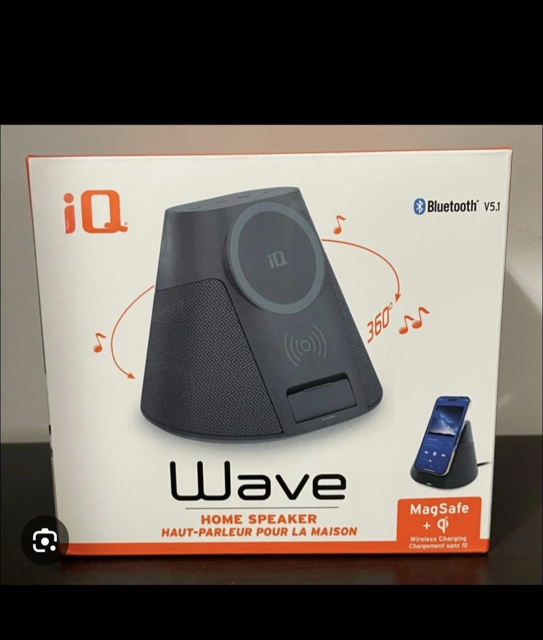 iQ Wave Home Speaker with MagSafe Wireless Charging - photo 2