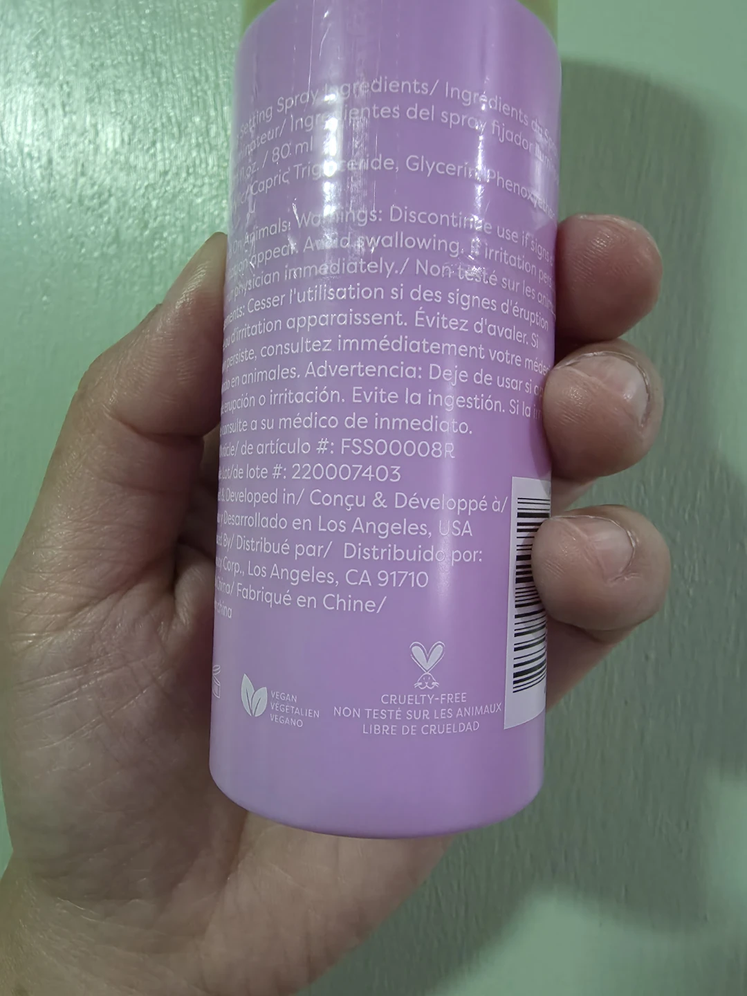 Colour Spell by Profusion Illuminating Setting Spray - photo 2