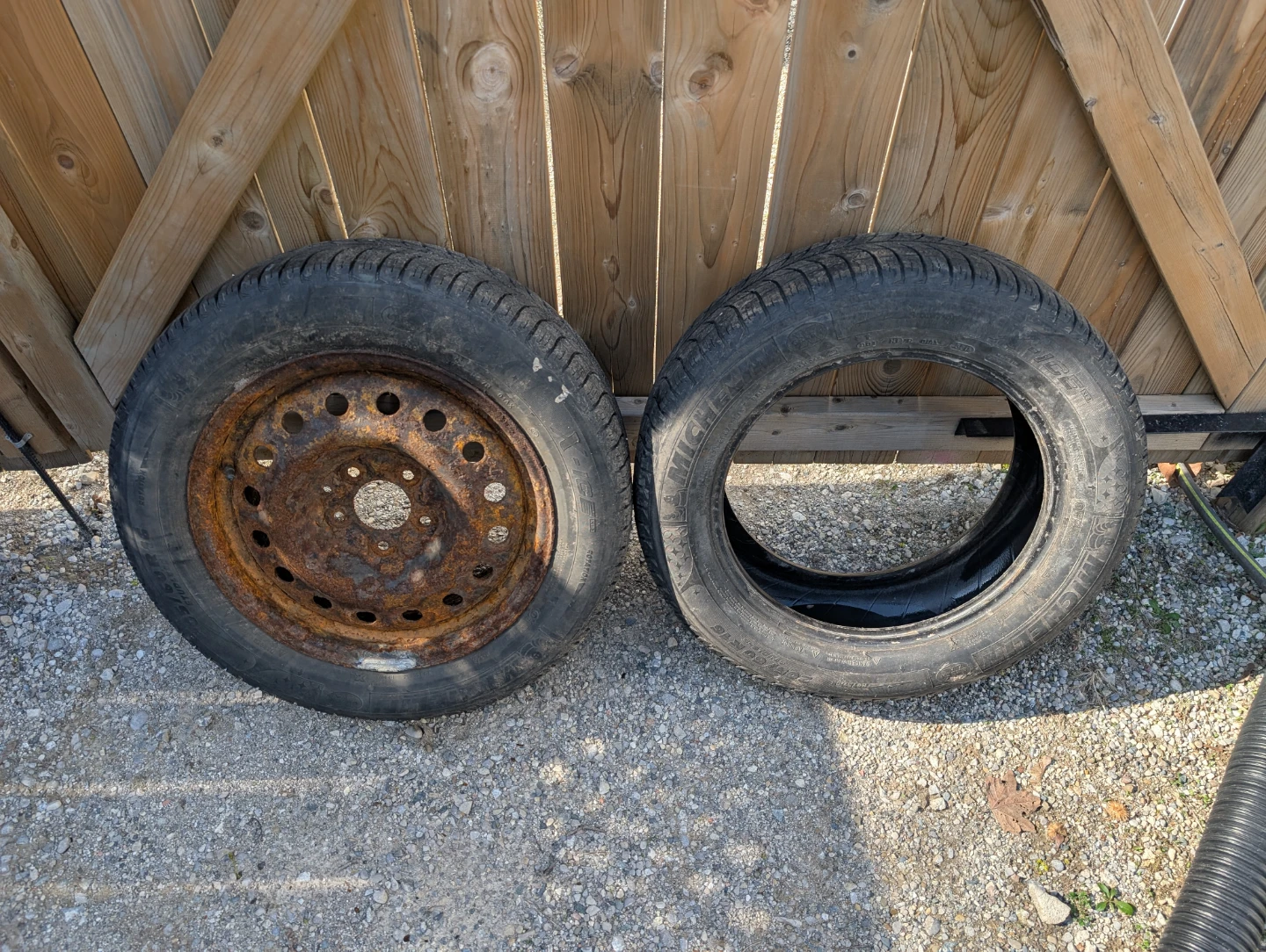 2 Michelin Winter Tires 205 60 R16 For Sale