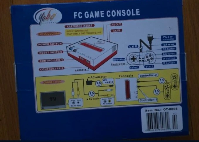 Yobo FC Game Console USA Version - photo 4