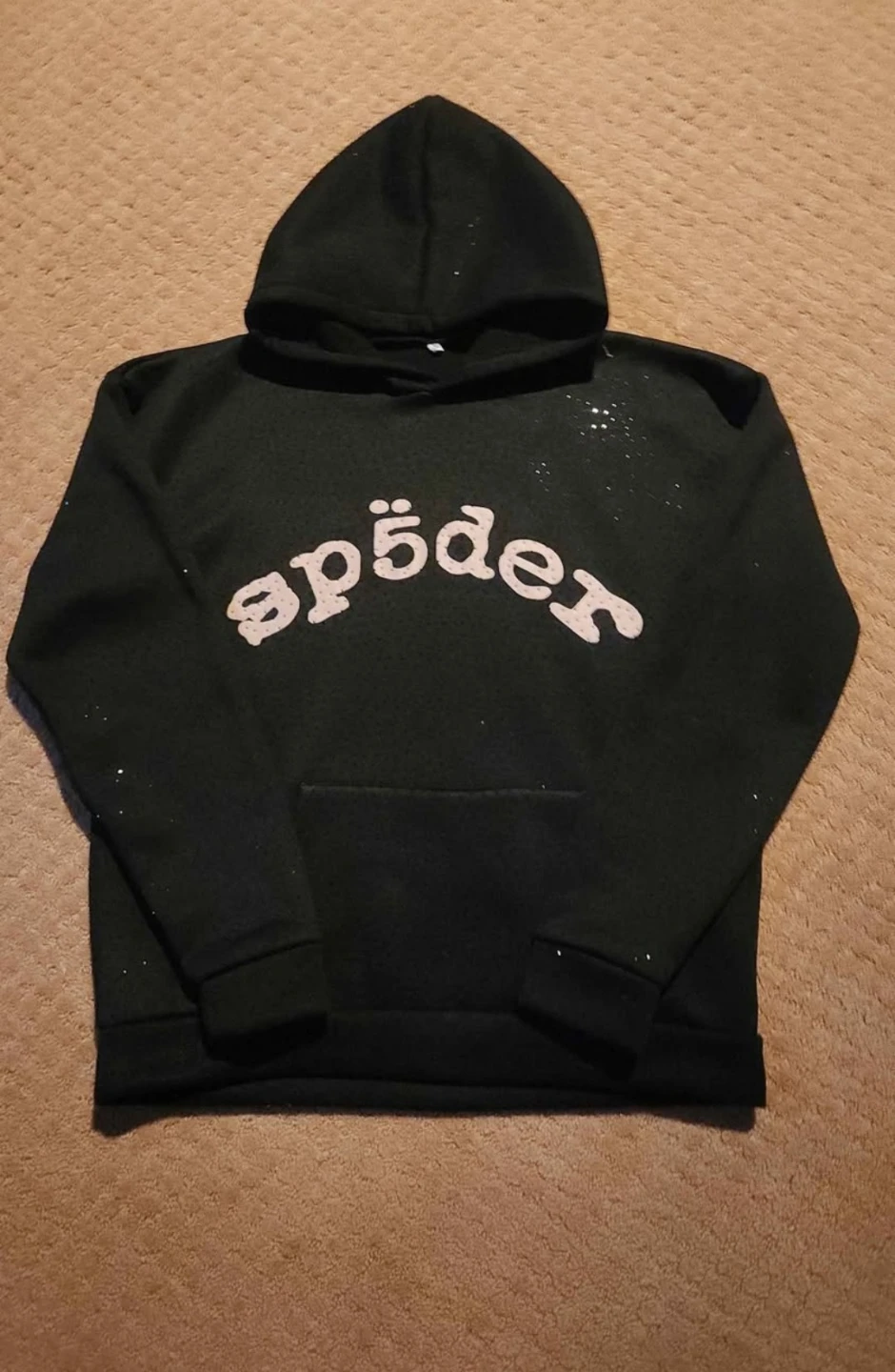 vvs Sp5der Hoodie Black