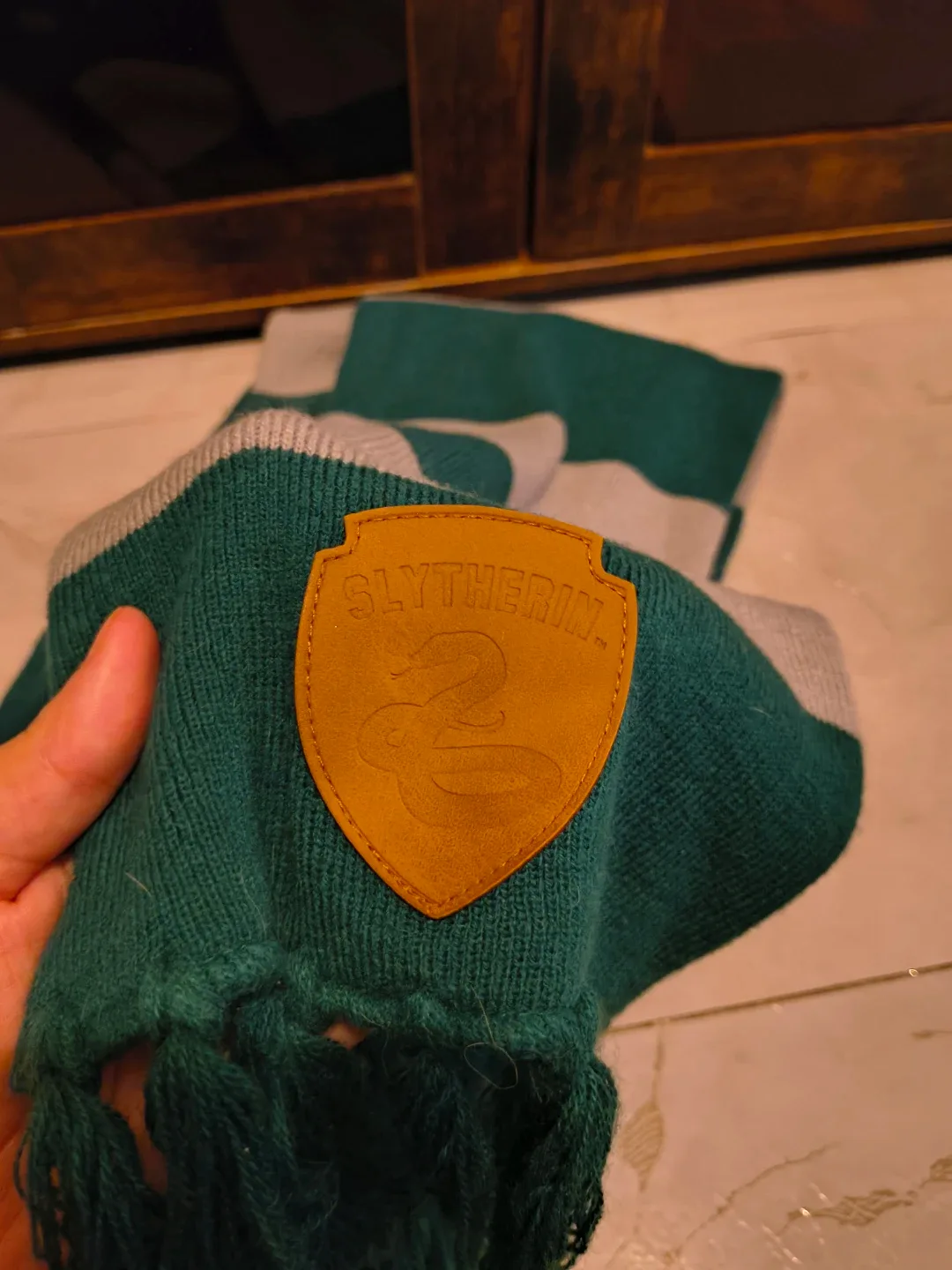 Slytherin scarf - photo 2