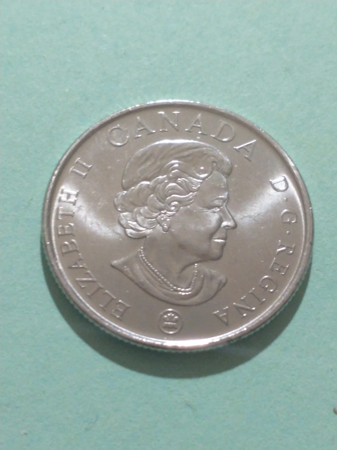 2008 Canada uncirculated Armistice Day colourized quarter KM#775 - photo 2