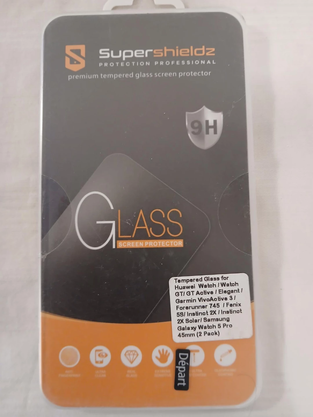 Tempered Glass Screen Protector for Huawei/Samsung Watches.