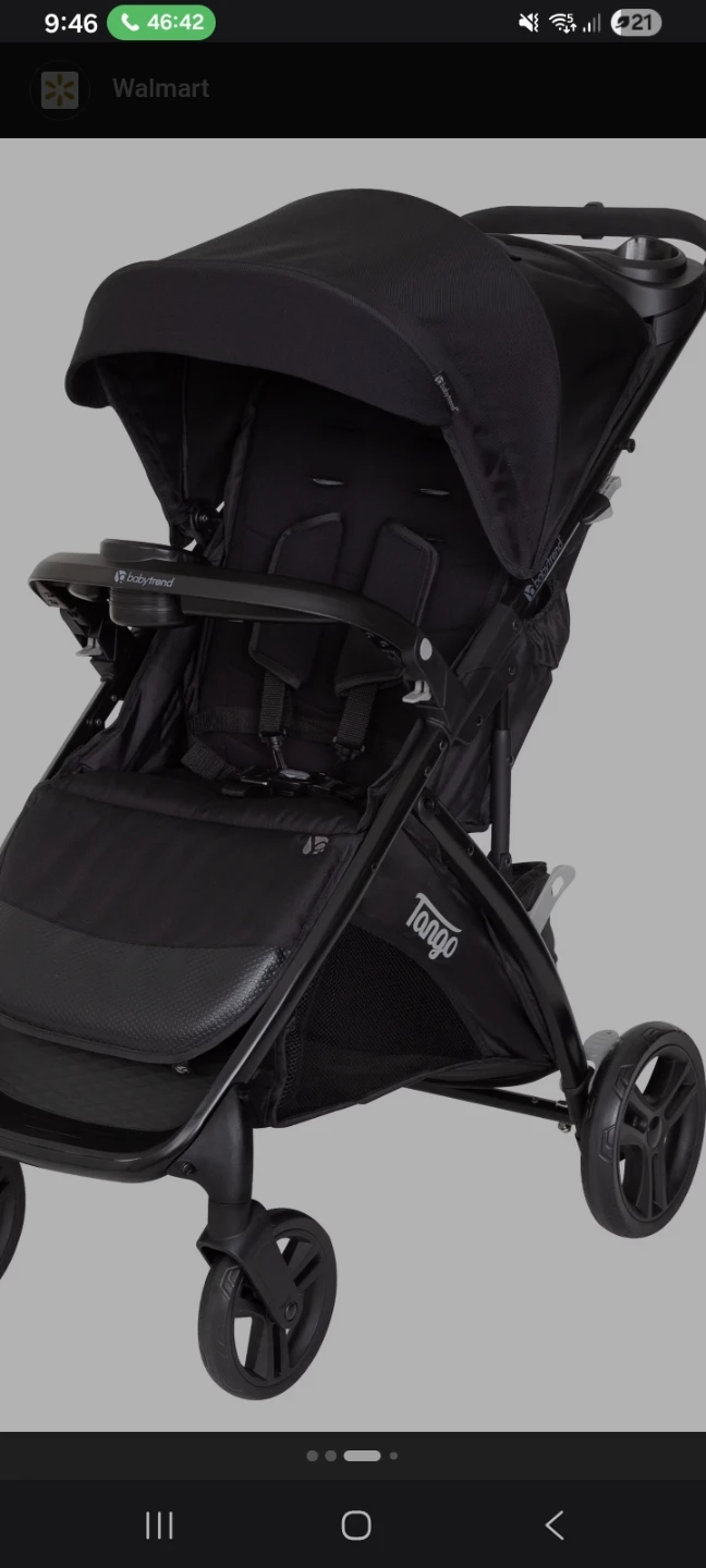 Baby Trend Tango Travel System Stroller and Car Seat - Black - photo 2