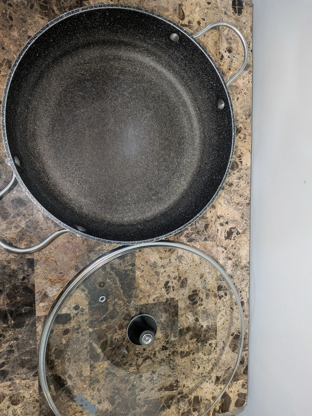 The Rock 3-Piece Non-Stick Cookware Set with Lids - photo 4