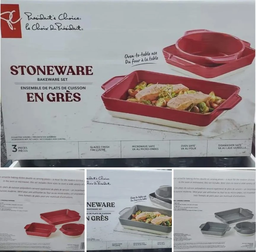 PC Stoneware Baking Set