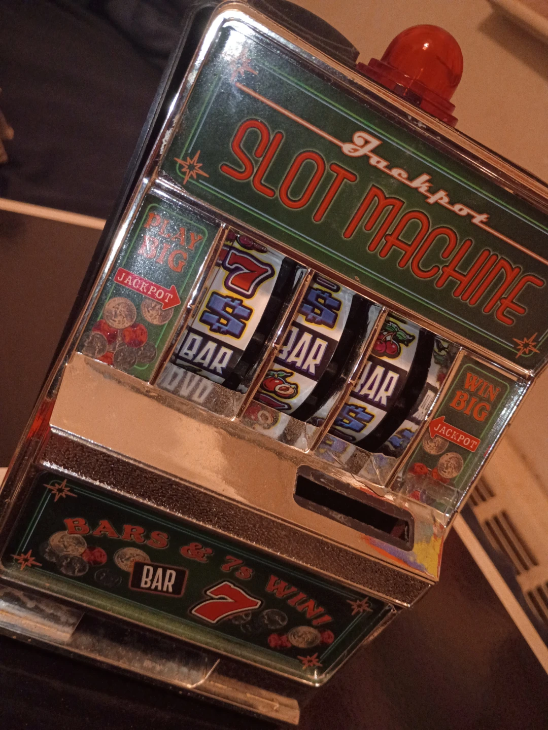 Mini Slot Machine & Bars Toy - photo 4