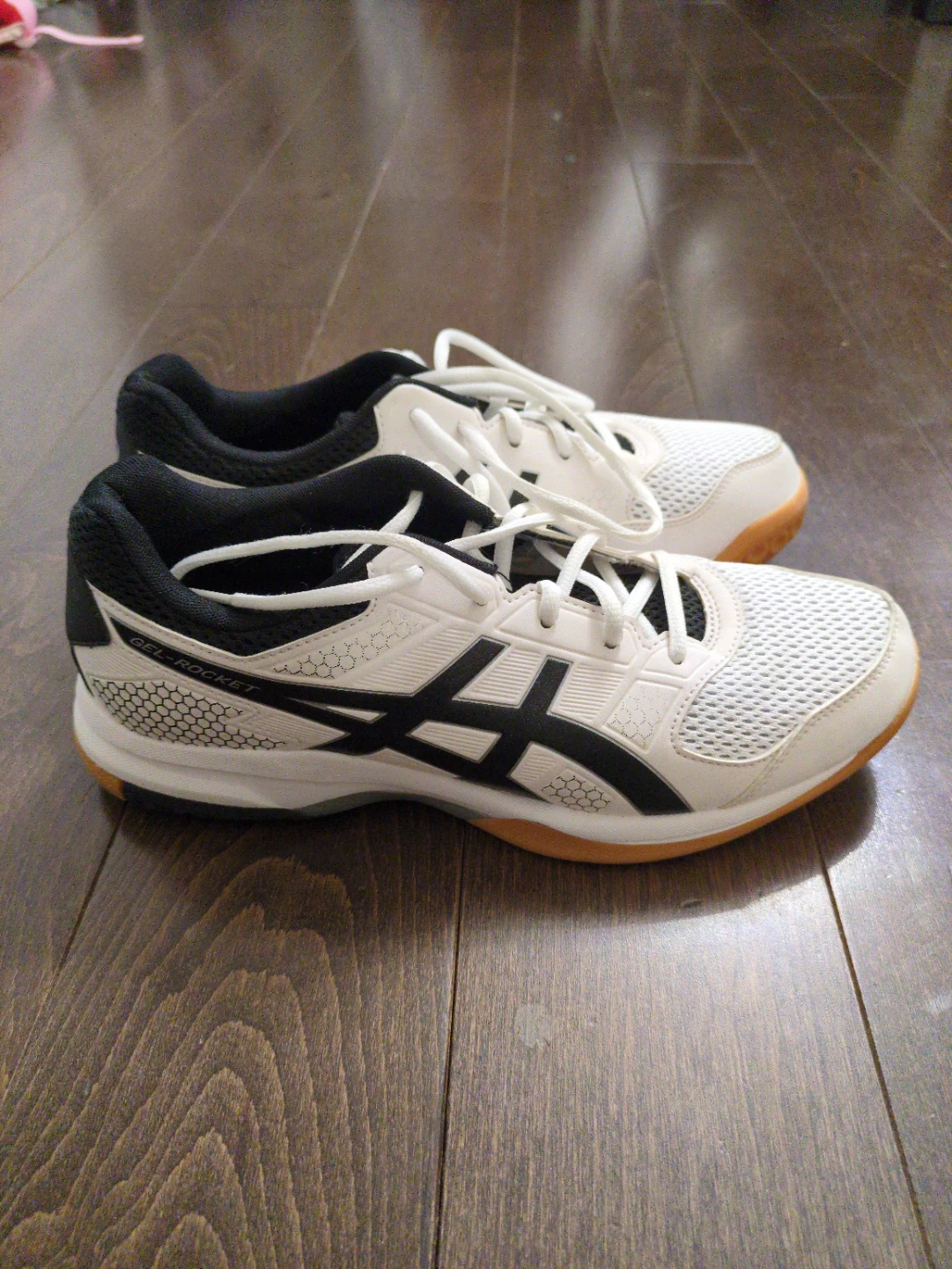 ASICS Gel-Rocket Indoor Court Shoes - White/Black - photo 2