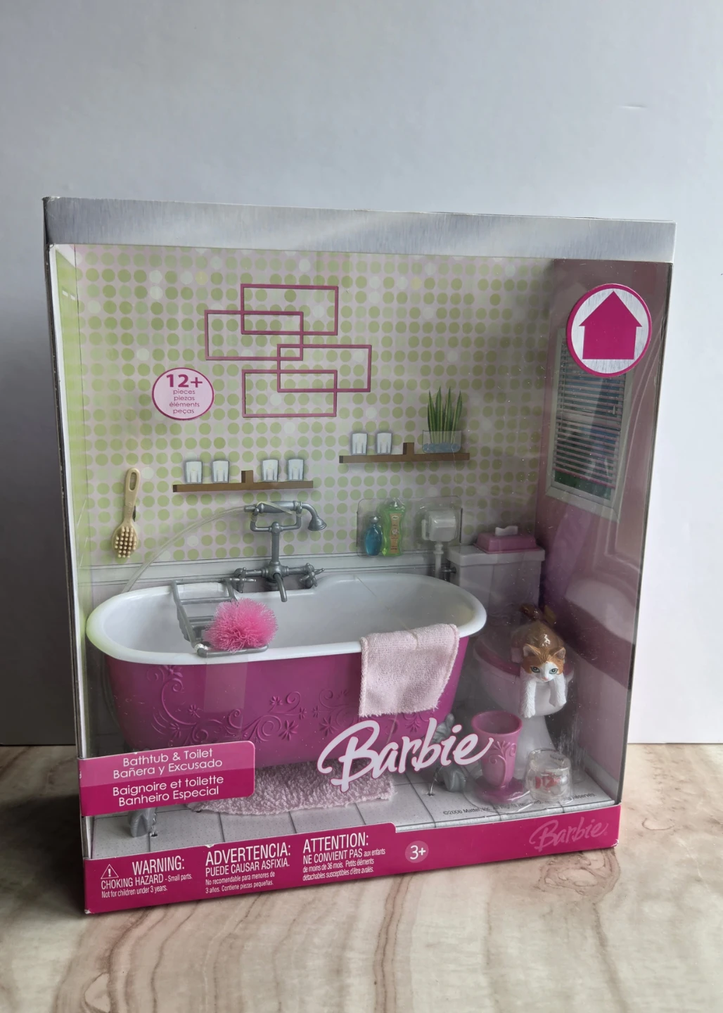 Barbie Home Bathtub and Toilet 2006