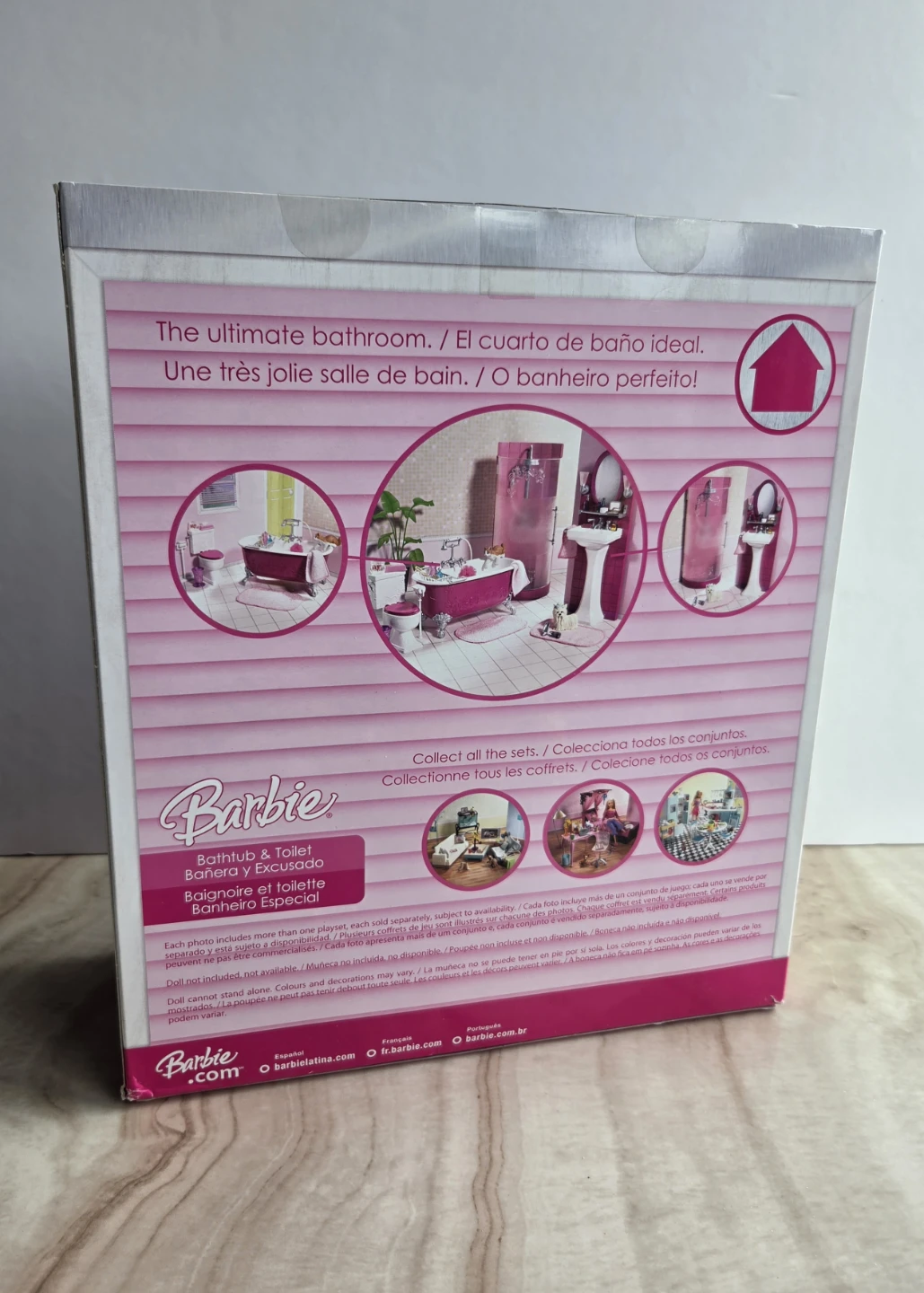 Barbie Home Bathtub and Toilet 2006 - photo 2