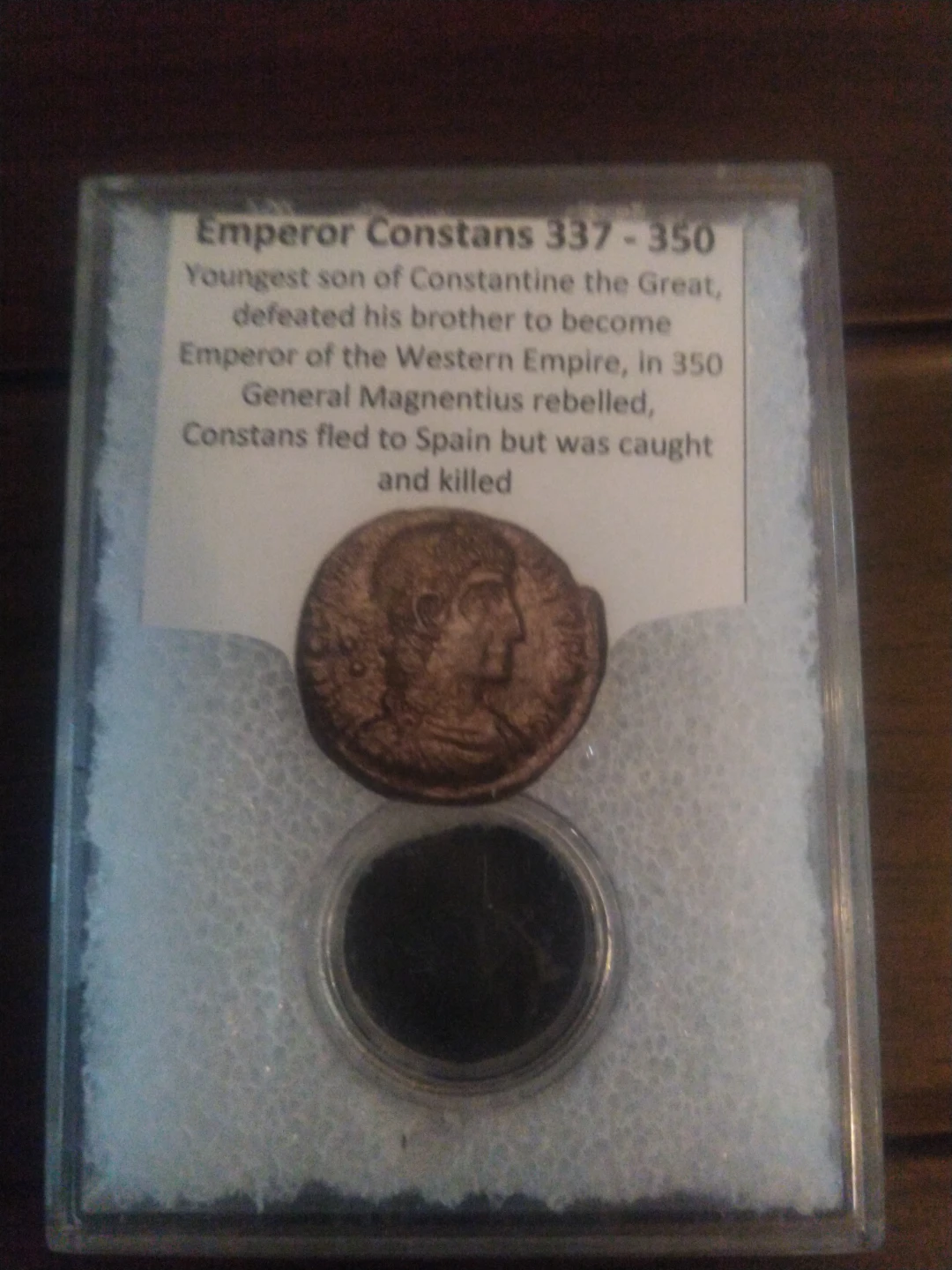 Emperor Constans Coin 337-350 AD