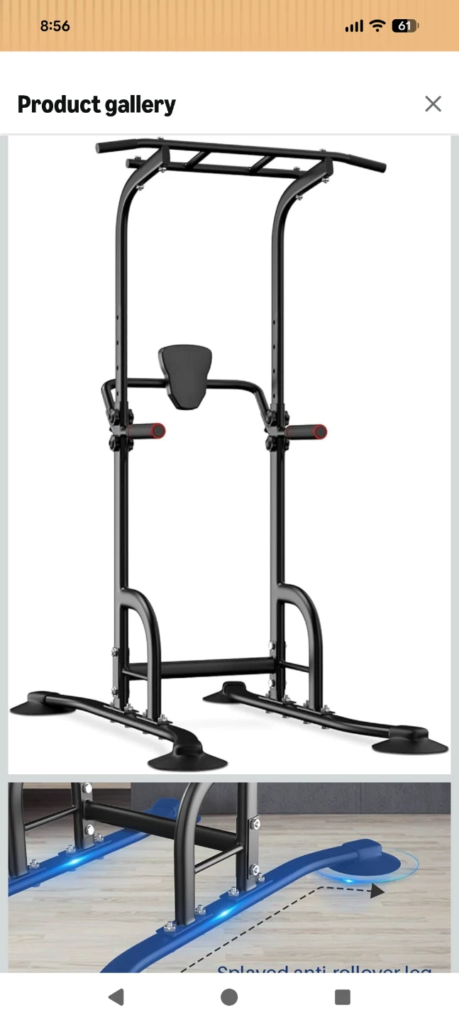 Pull up dip station