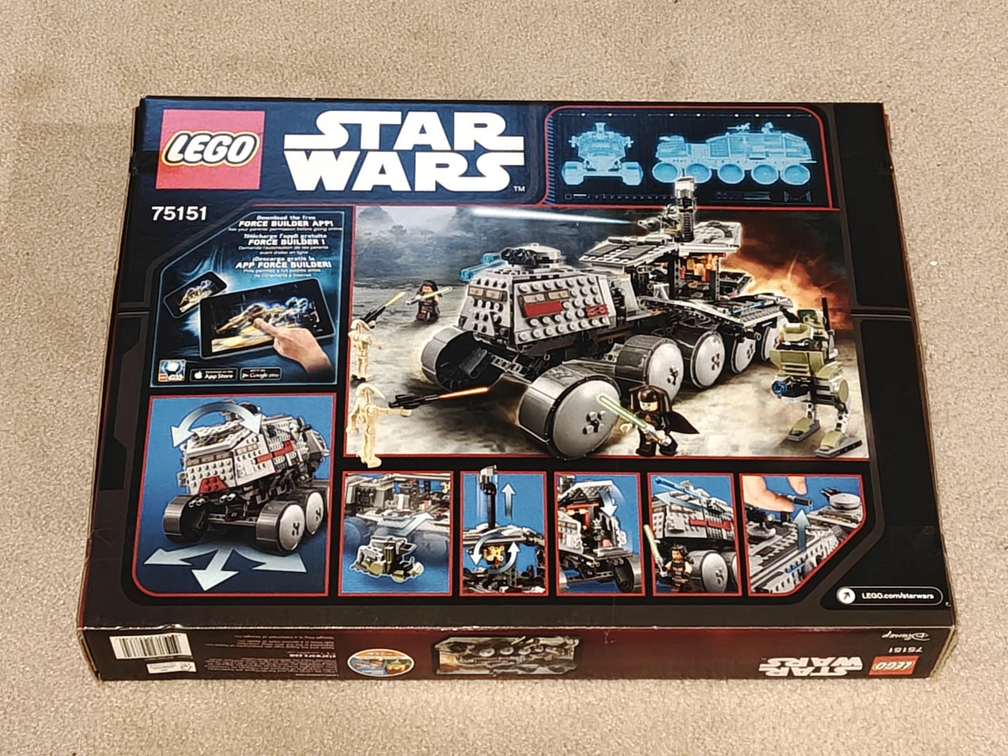 LEGO Star Wars 75151 Clone Turbo Tank (new, sealed) - photo 2