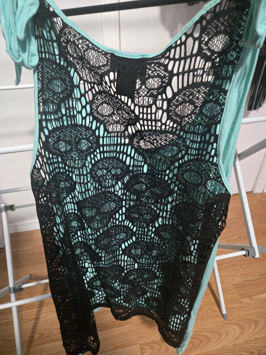Midnight Hour Skull Lace Tank Top XL - photo 3