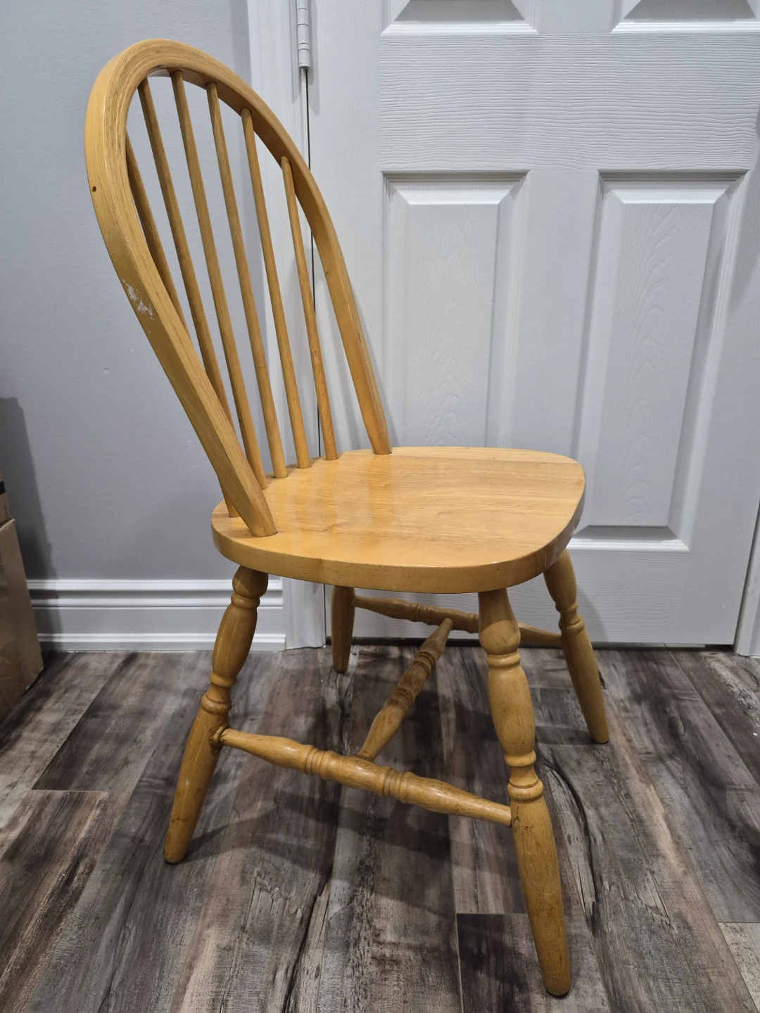 Wooden Windback Chair