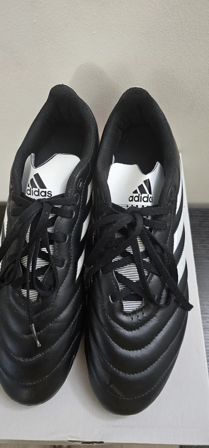 Adidas Goletto VIII FG Soccer Cleats - Black/White, Size 11 - photo 5