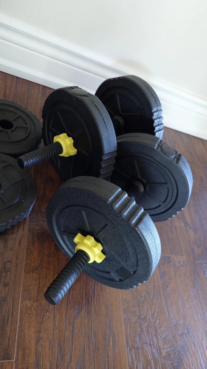 2-in-1 Adjustable Dumbbell & Barbell Set (Floor-Friendly) - photo 2