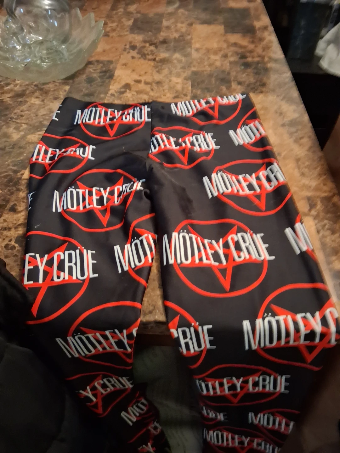 Motley Crue All Over Print Leggings