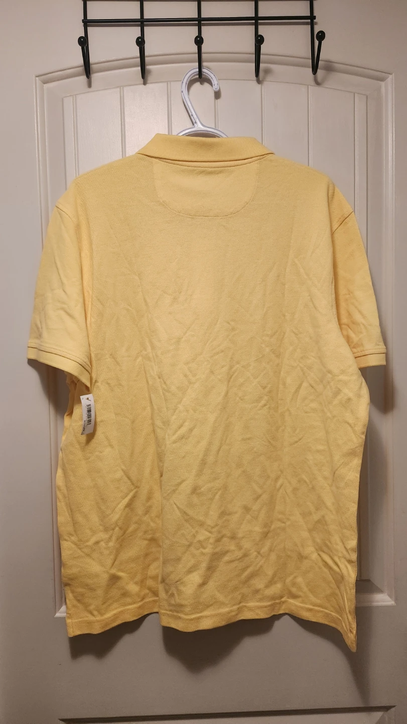 Amazon Essentials Slim Fit Yellow Polo Shirt - XL - photo 2