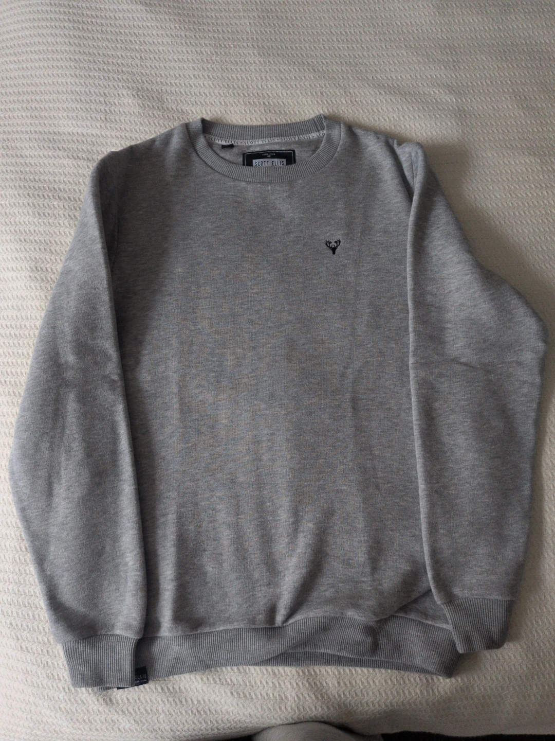 Scott Ellis Premium Grey Crewneck Sweatshirt - Medium