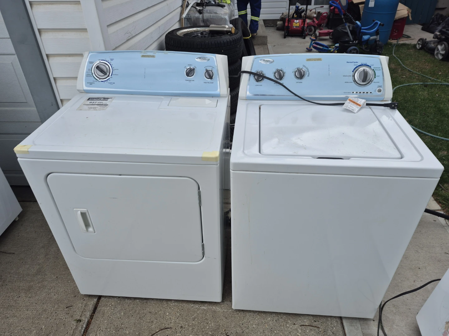 Whirlpool Washer and Dryer Set