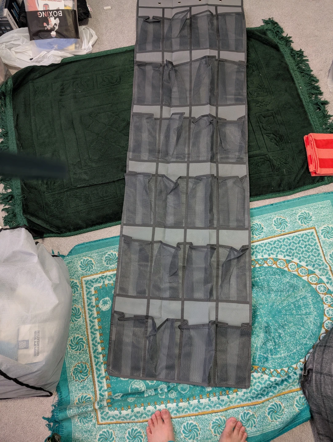 Grey Over-the-Door 24-Pocket Organizer - photo 3