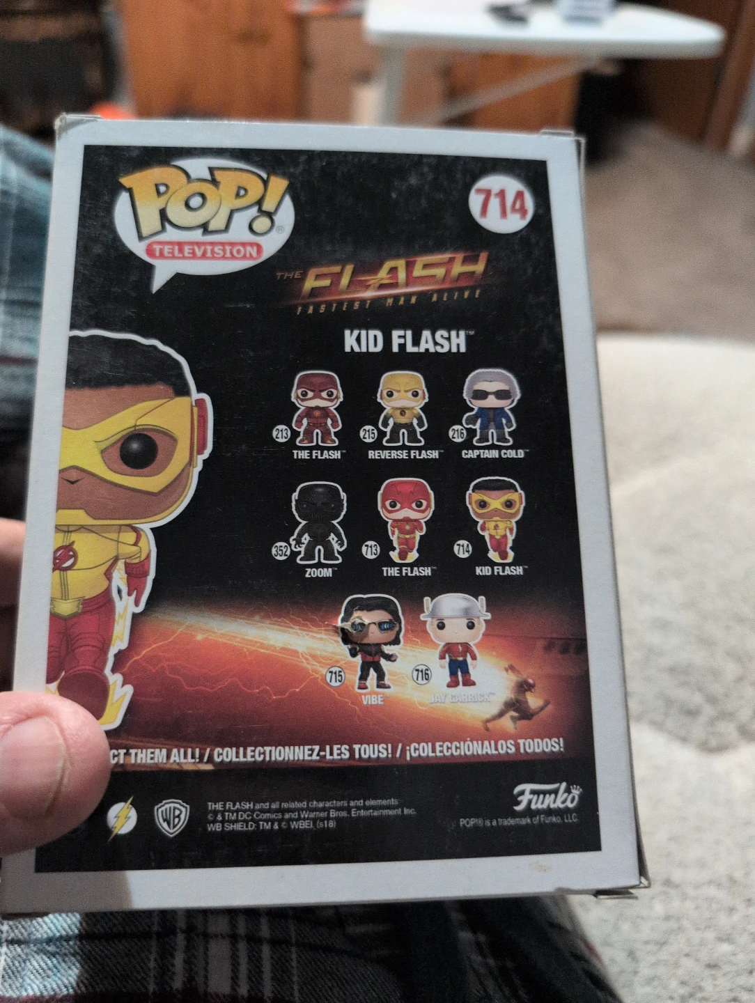 Funko Pop! Television Kid Flash Vinyl Figure #714 - photo 2