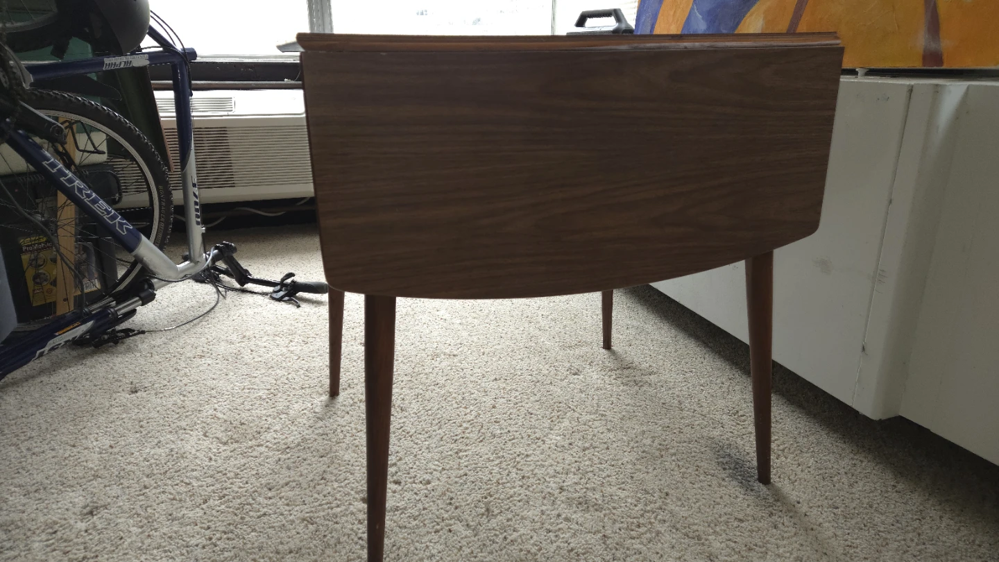 Mid century modern Drop Leaf Table - photo 2
