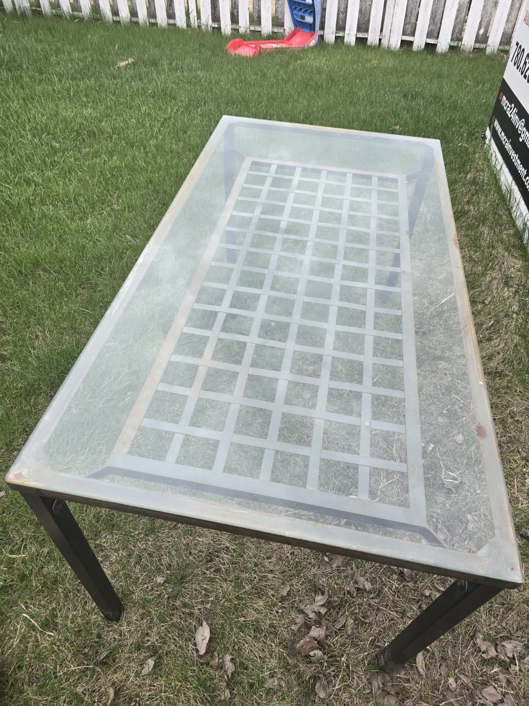 Glass Top kitchen Table
