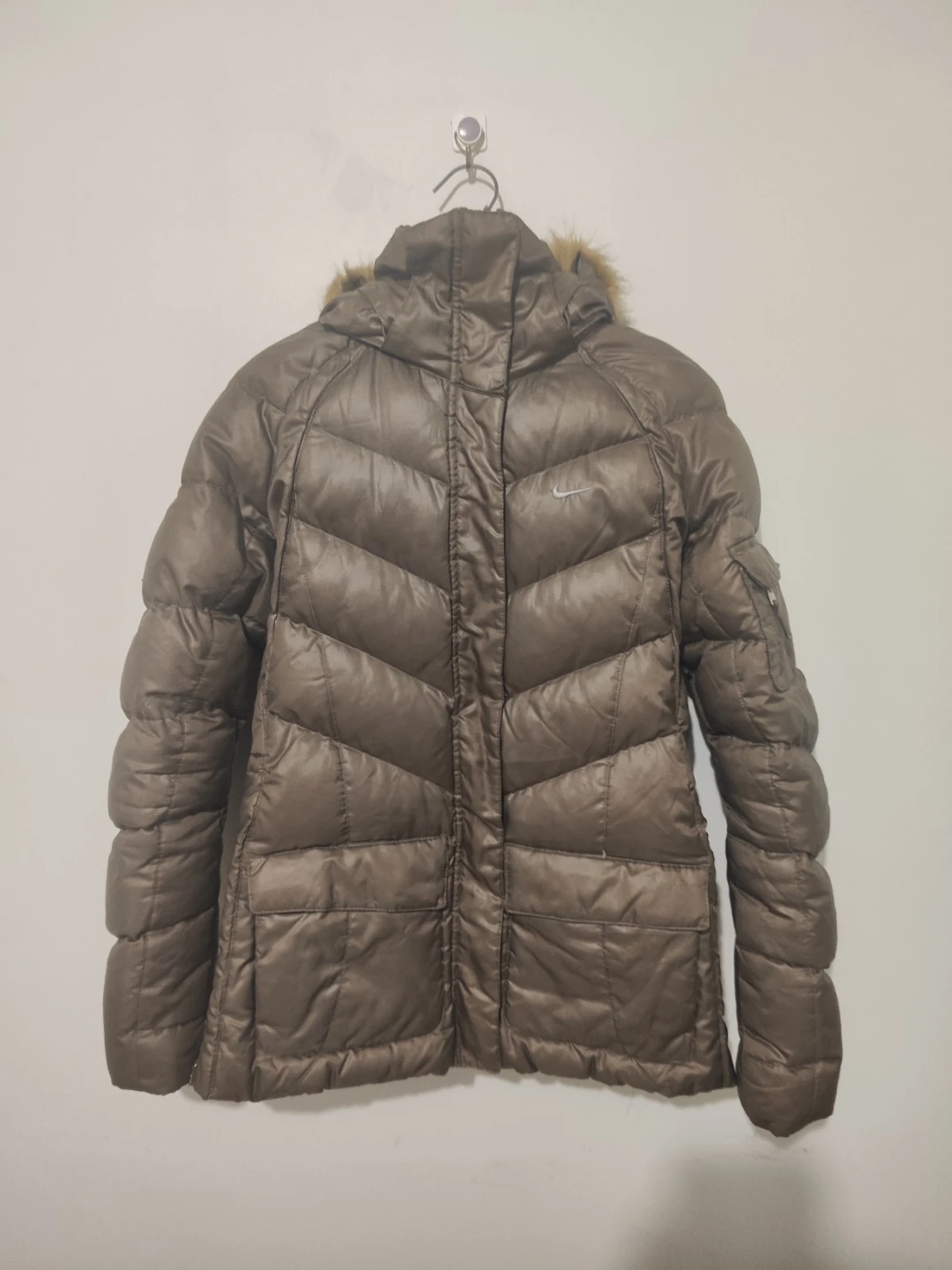 Nike 2007 Vintage Women's Duck Down Puffer Jacket XS