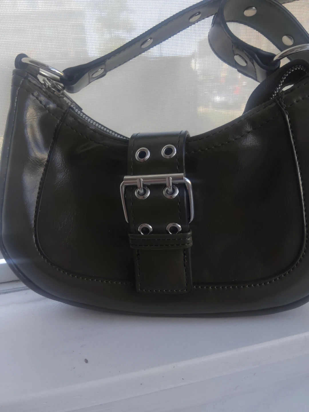 Dark Green Shoulder Bag - photo 4