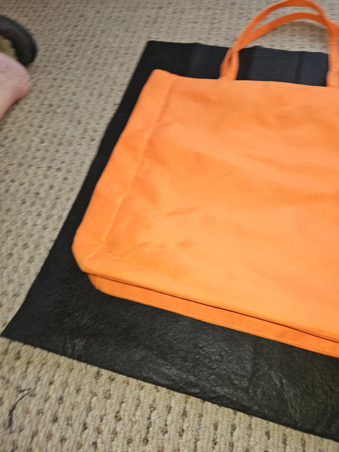 Clinique Orange and Pink Tote Bag - photo 2