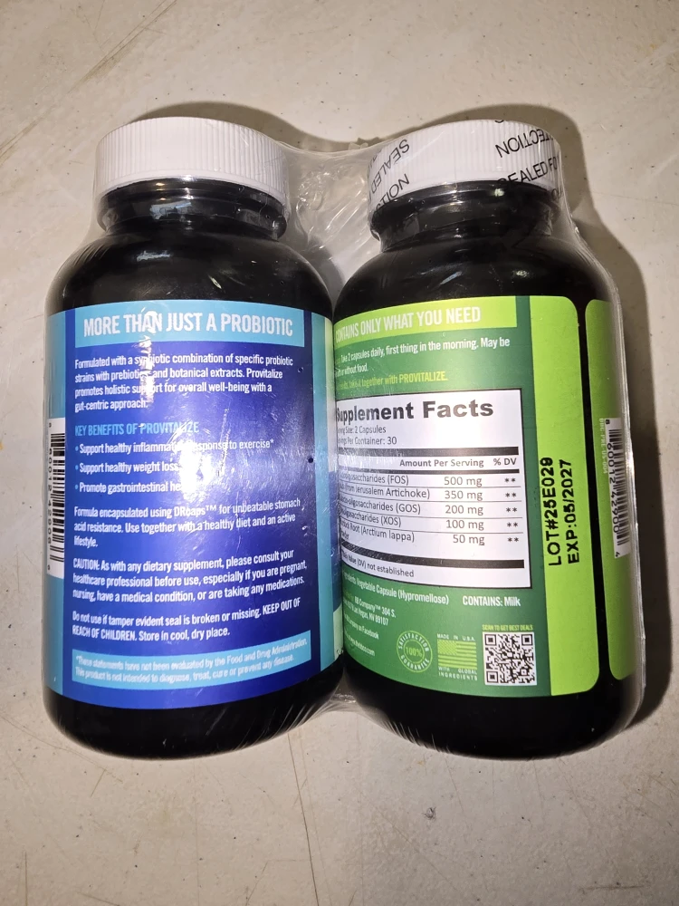 Provitalize Dietary Supplement - 2 x 60 Capsules