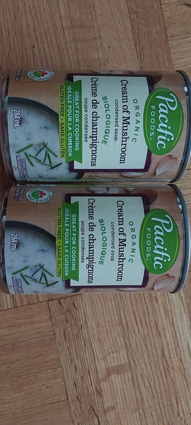 Pacific Foods Organic Cream of Mushroom Condensed Soup