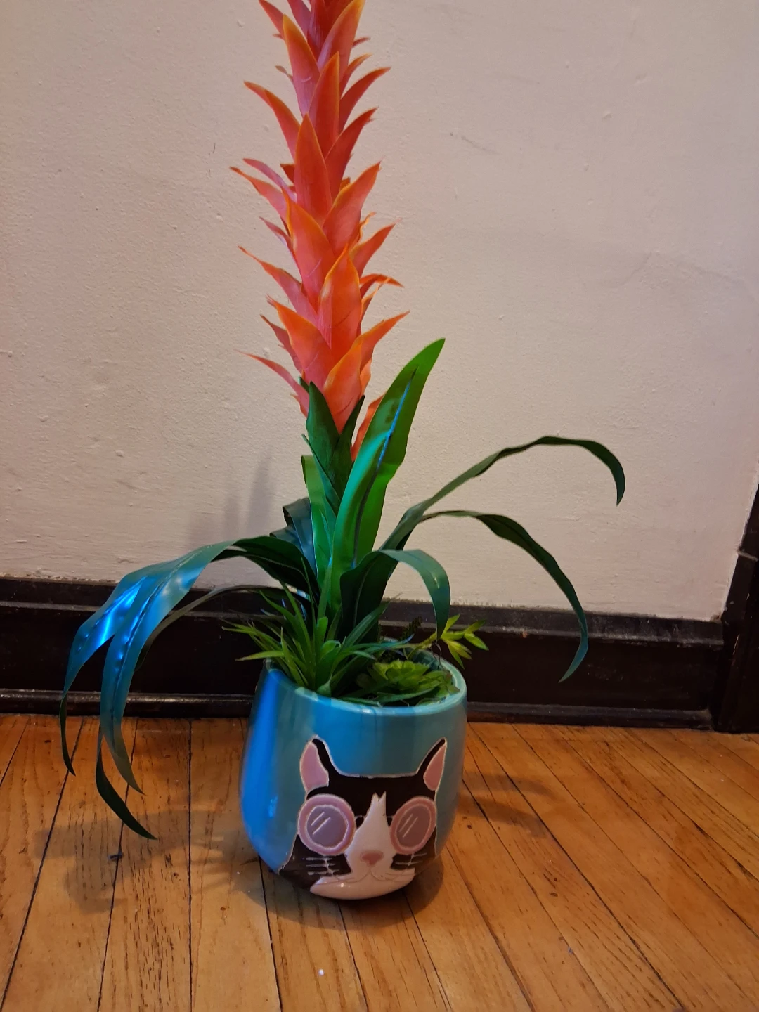 Cute Cat Ceramic Planter Pot - photo 3