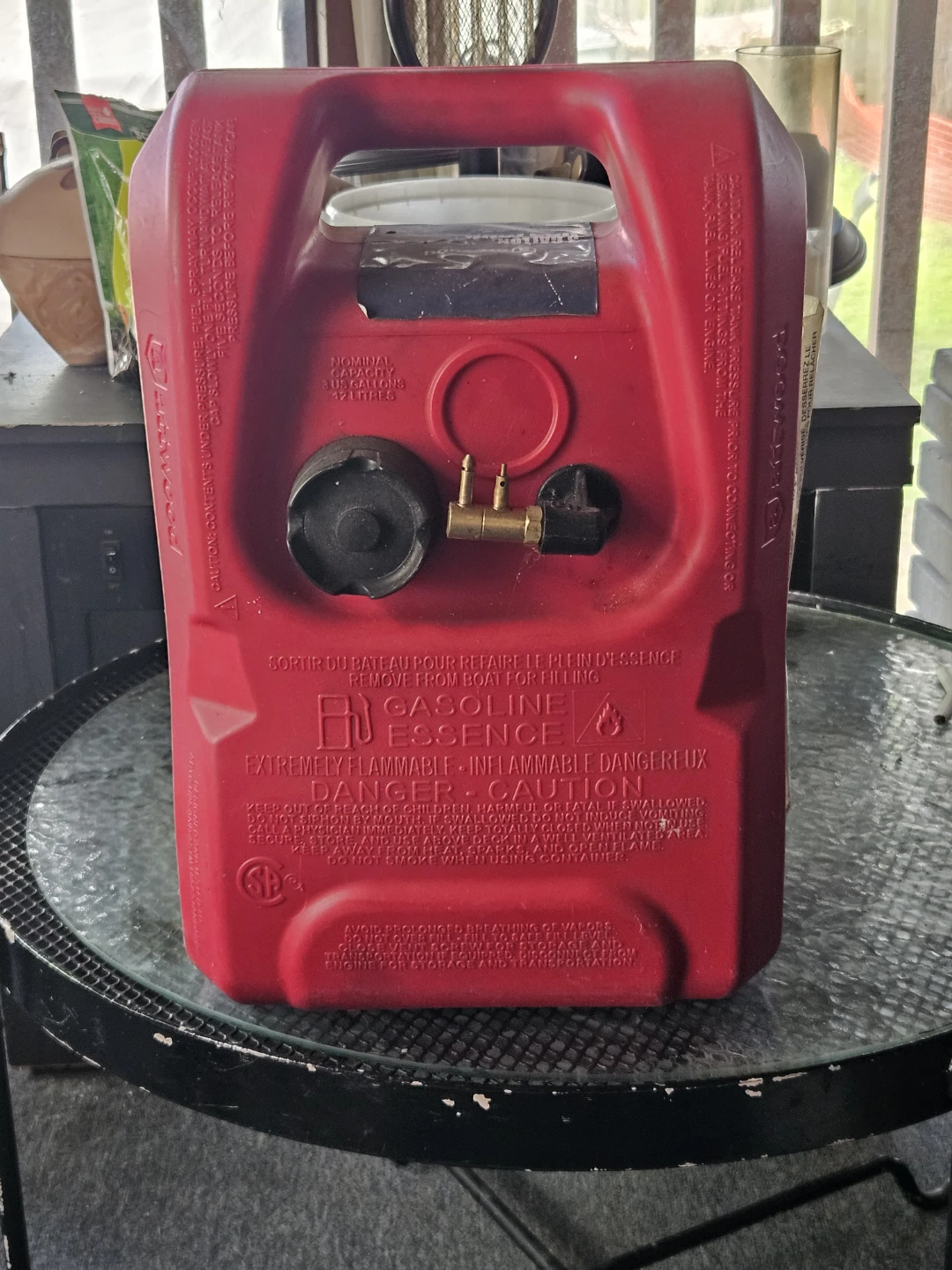 Attwood 3 Gallon Gas Tank for boat